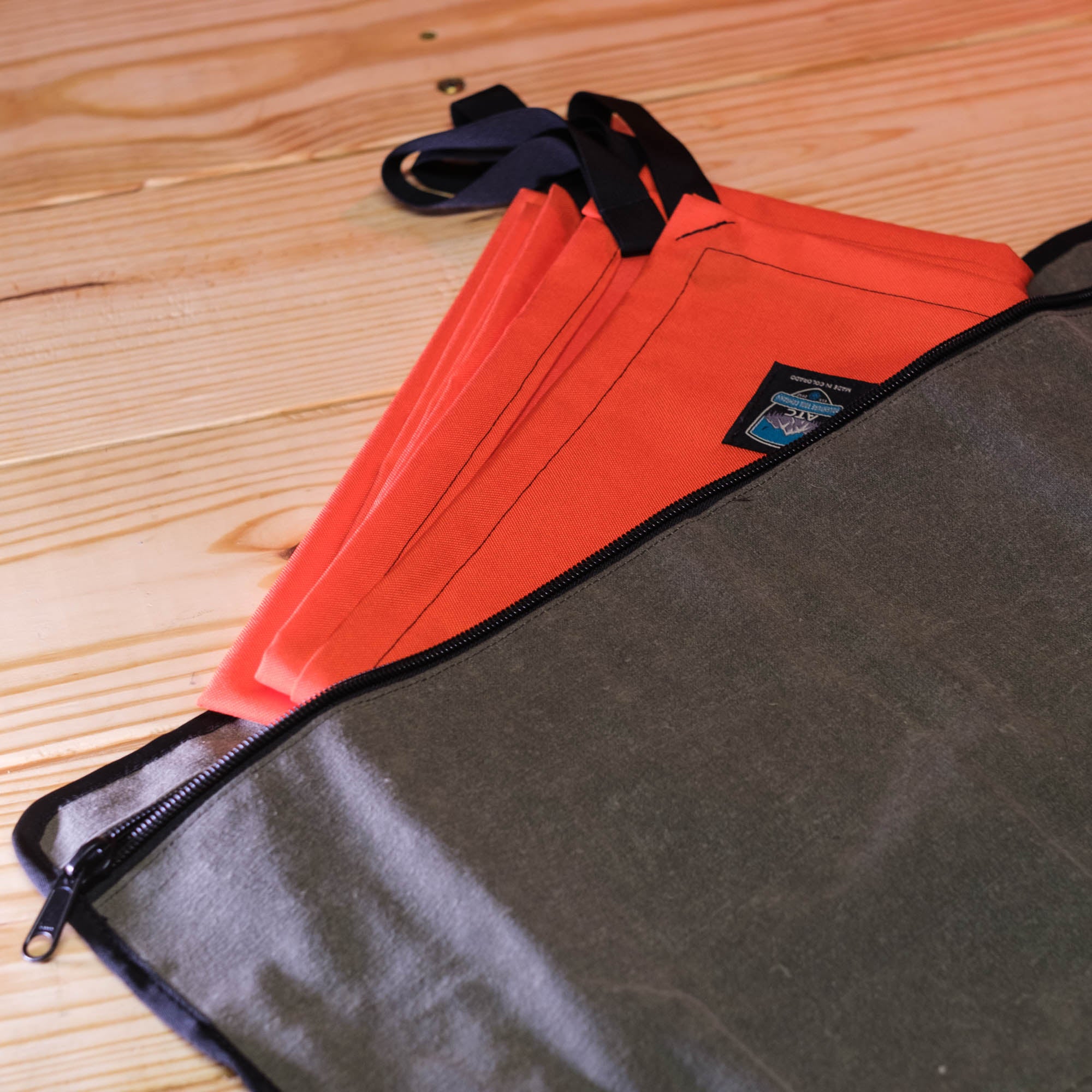 the ATC tool roll has space to store a tarp